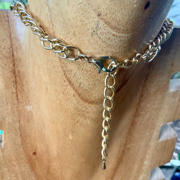 Bold Statement Necklace Multi Strand DRAMATIC VINTAGE 1980s TURQUOISE BLUES NWOT - Picture 6 of 15